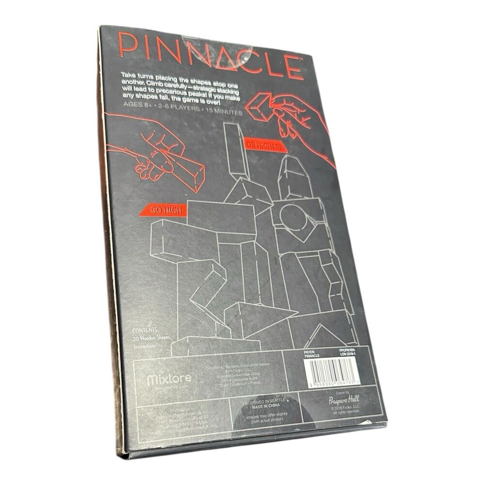 Pinnacle Board Game Open Box